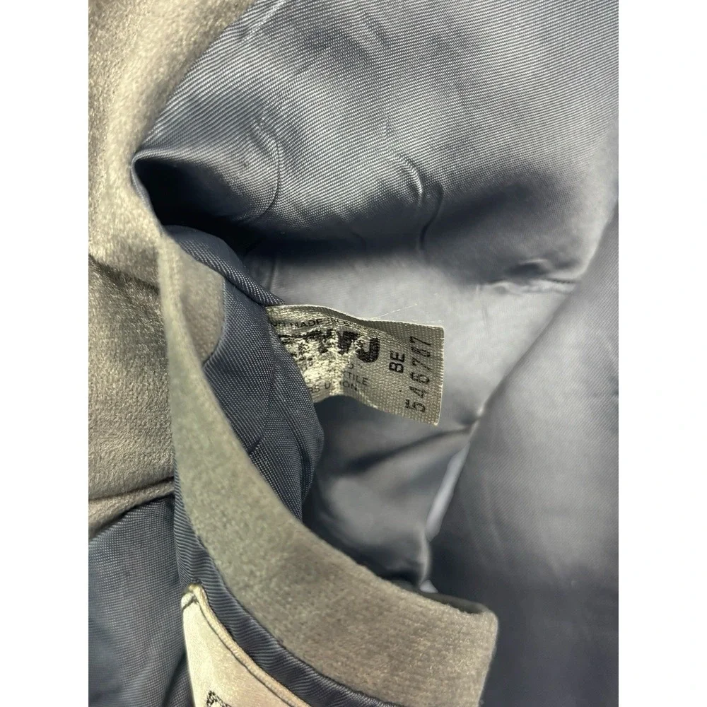 vtg Prestige West 42R Gray Western Blazer Jacket Sport Suit Coat‎ Moleskin USA